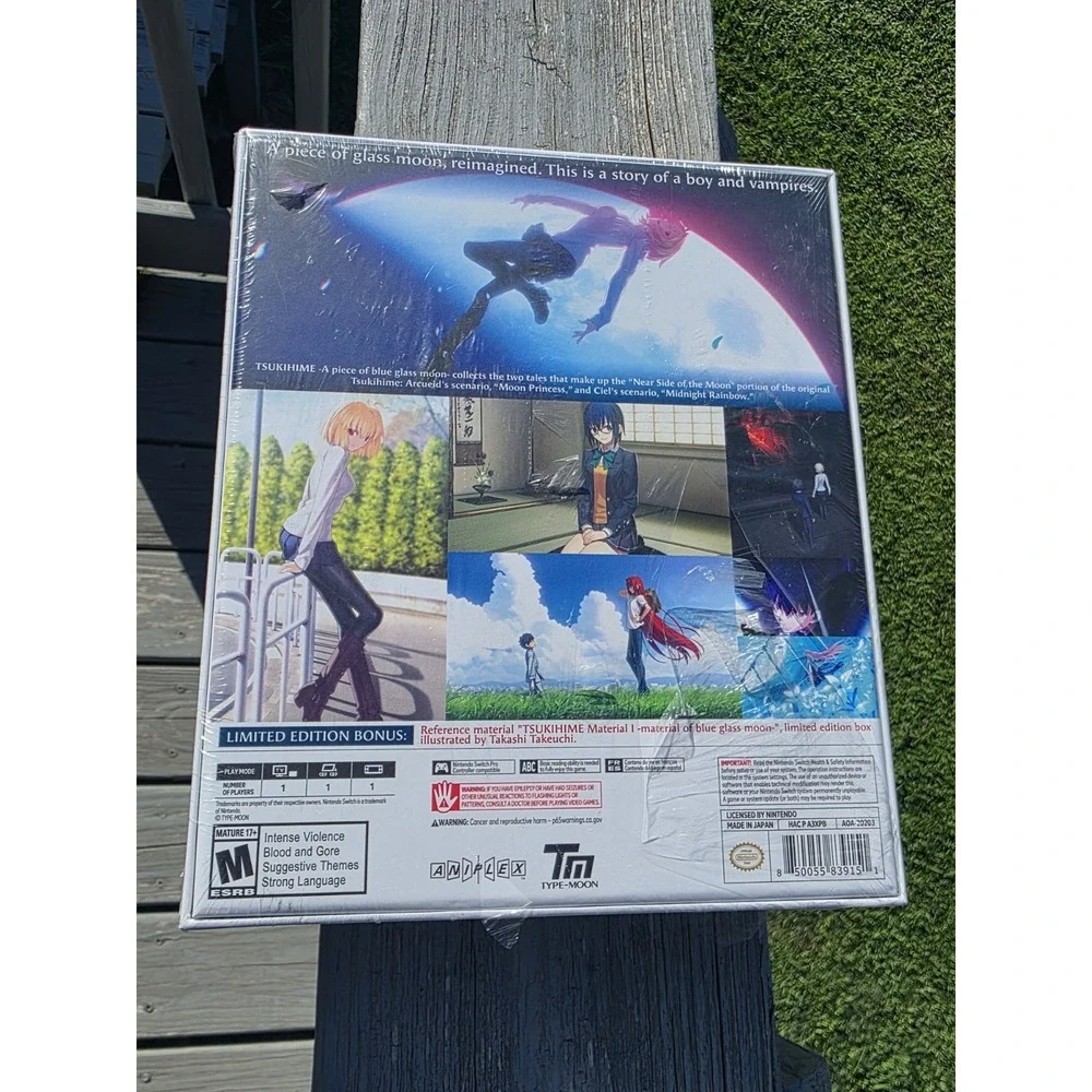 Tsukihime A Piece of Blue Glass Moon Limited Edition Nintendo Switch Sealed Box